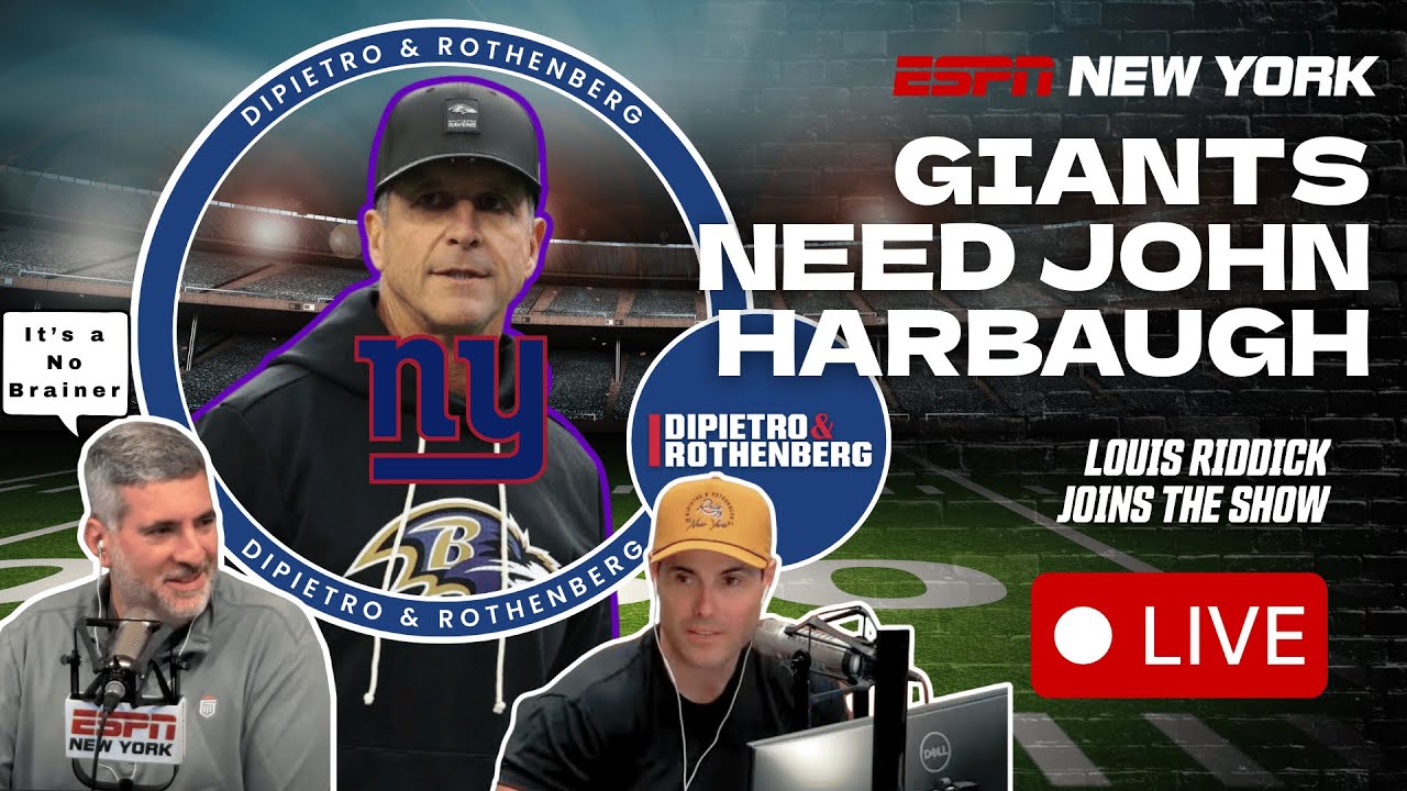 Giants NEED to Hire John Harbaugh | Mougey & Glenn Speak | DiPietro & Rothenberg | 1/7/26
