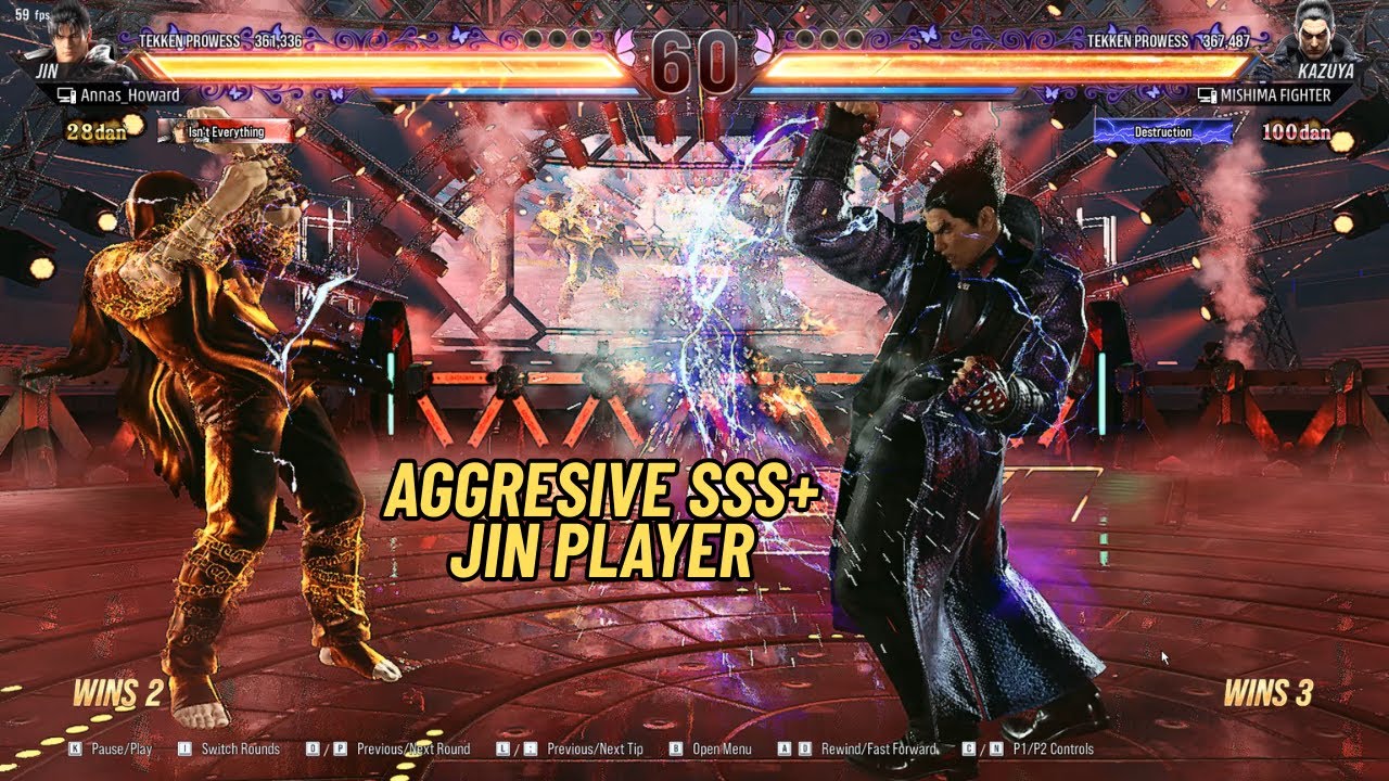MY KAZUYA FIGHTS A OPTIMAL JIN PLAYER IN RANKS