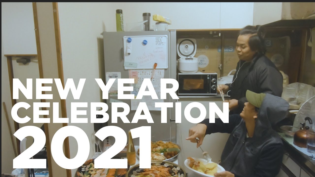 SIMPLE NEW YEAR CELEBRATION NG MGA JAPAN TRAINEES | KWENTUHAN AT KAINAN 2021 | MEDYA NOCHE 2021