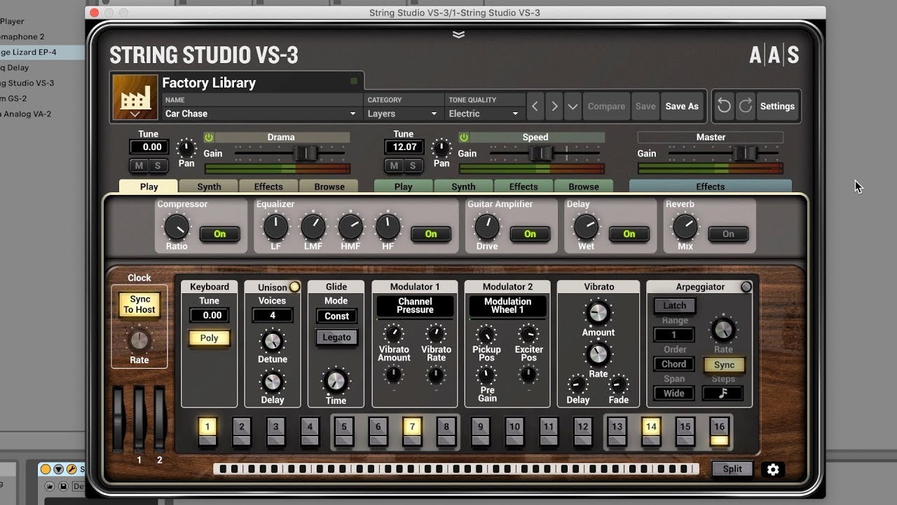 Applied Acoustics String Studio VS-3 - NAMM 2019