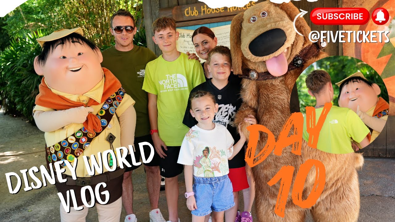 WALT DISNEY WORLD FAMILY VLOG ✨| DAY 10 | ANIMAL KINGDOM 🐆| NOMAD LOUNGE 🍸 | SKYLINER | QS DINING 🍴