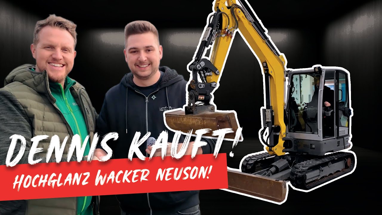 Deal or No Deal? Dennis testet Wacker Neuson Maschinen!︱ VH Maschinen & Technik