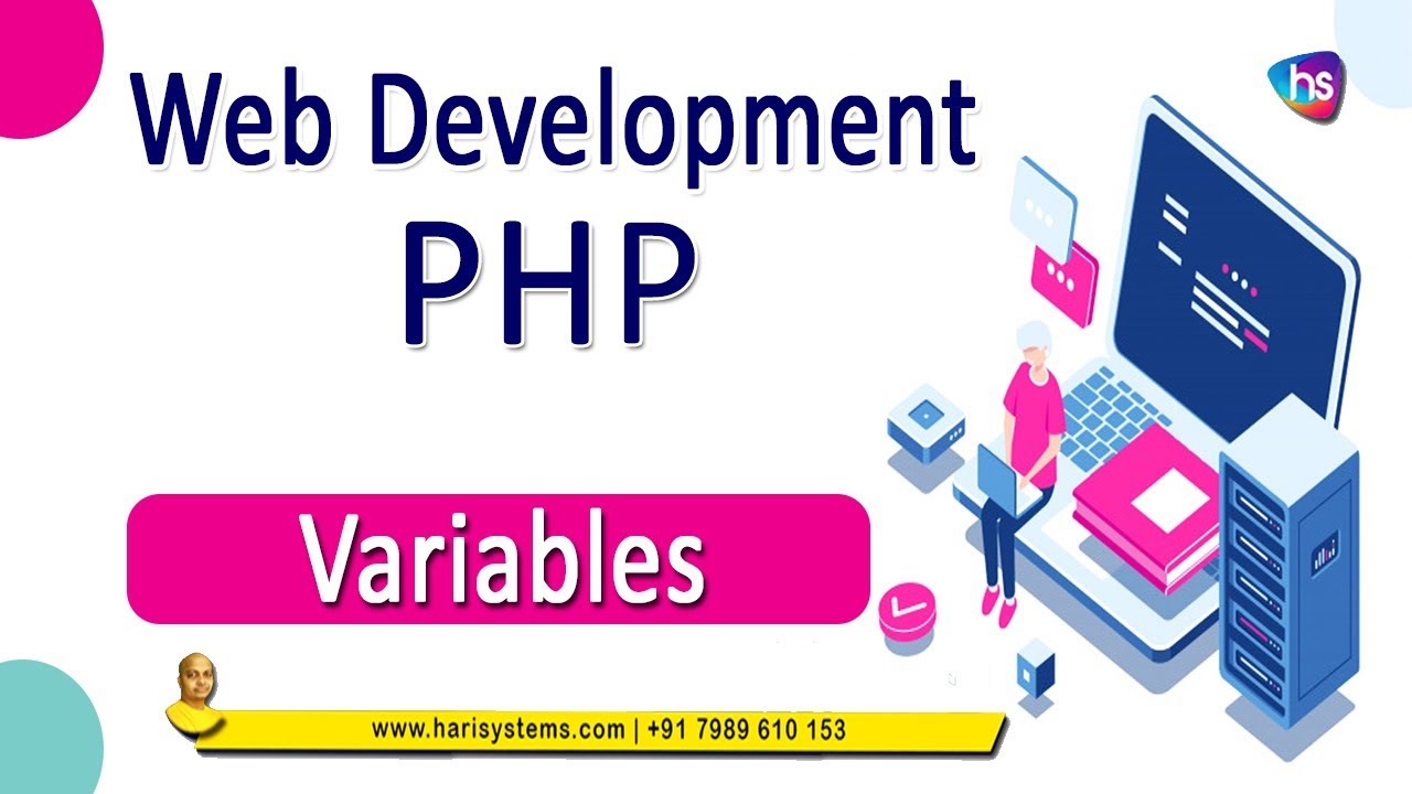 variables in php with example | Php tutorial full | web development online Sekharmetla | Harisystems