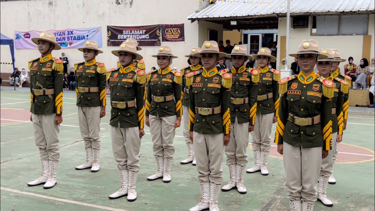 MERINDING! PASKIBRA SMK PP NEGERI SUMEDANG LKBB CAXRA SILIWANGI SMAN SITURAJA