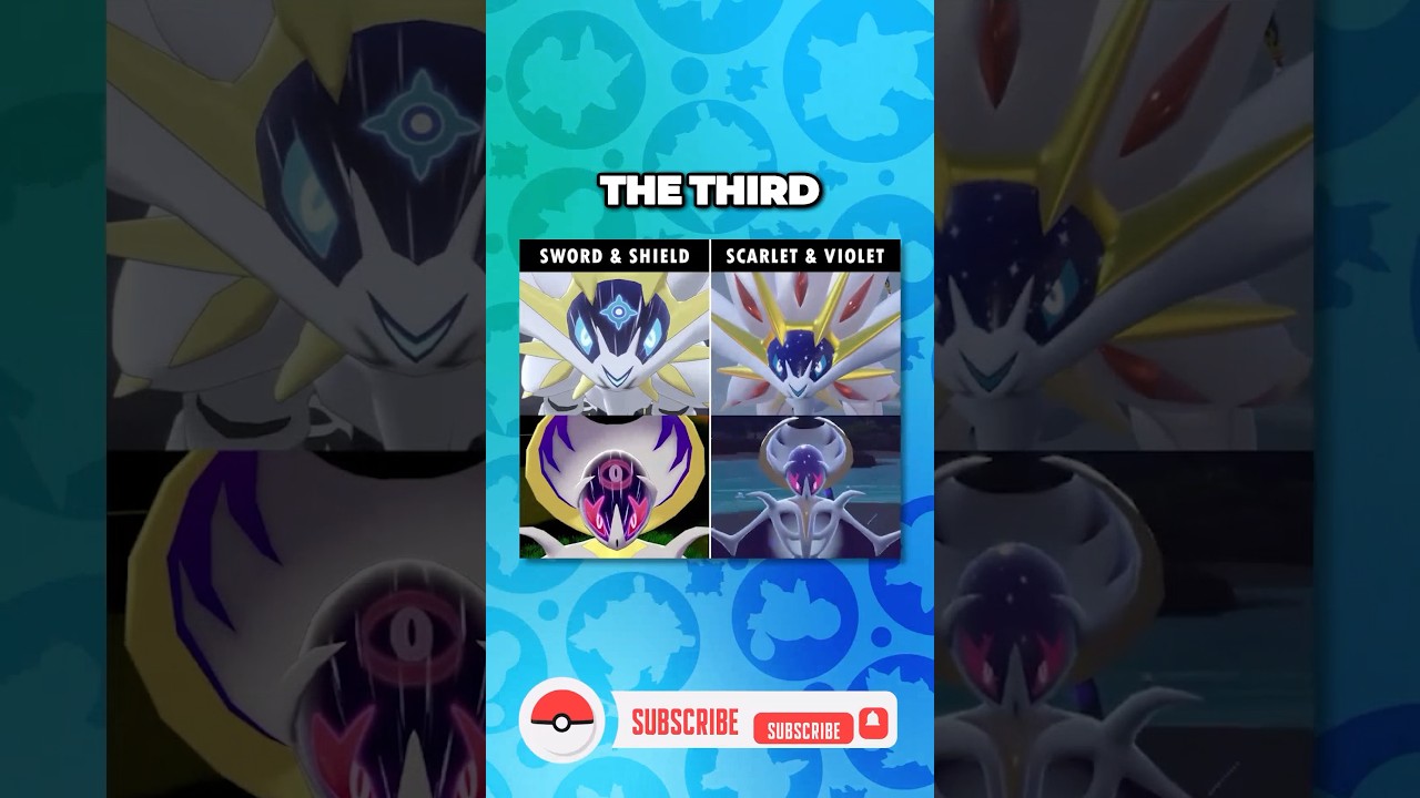 Солгалео и Лунала были уничтожены диском Индиго! #pokemonscarletandviolet #indigodisk #gen9