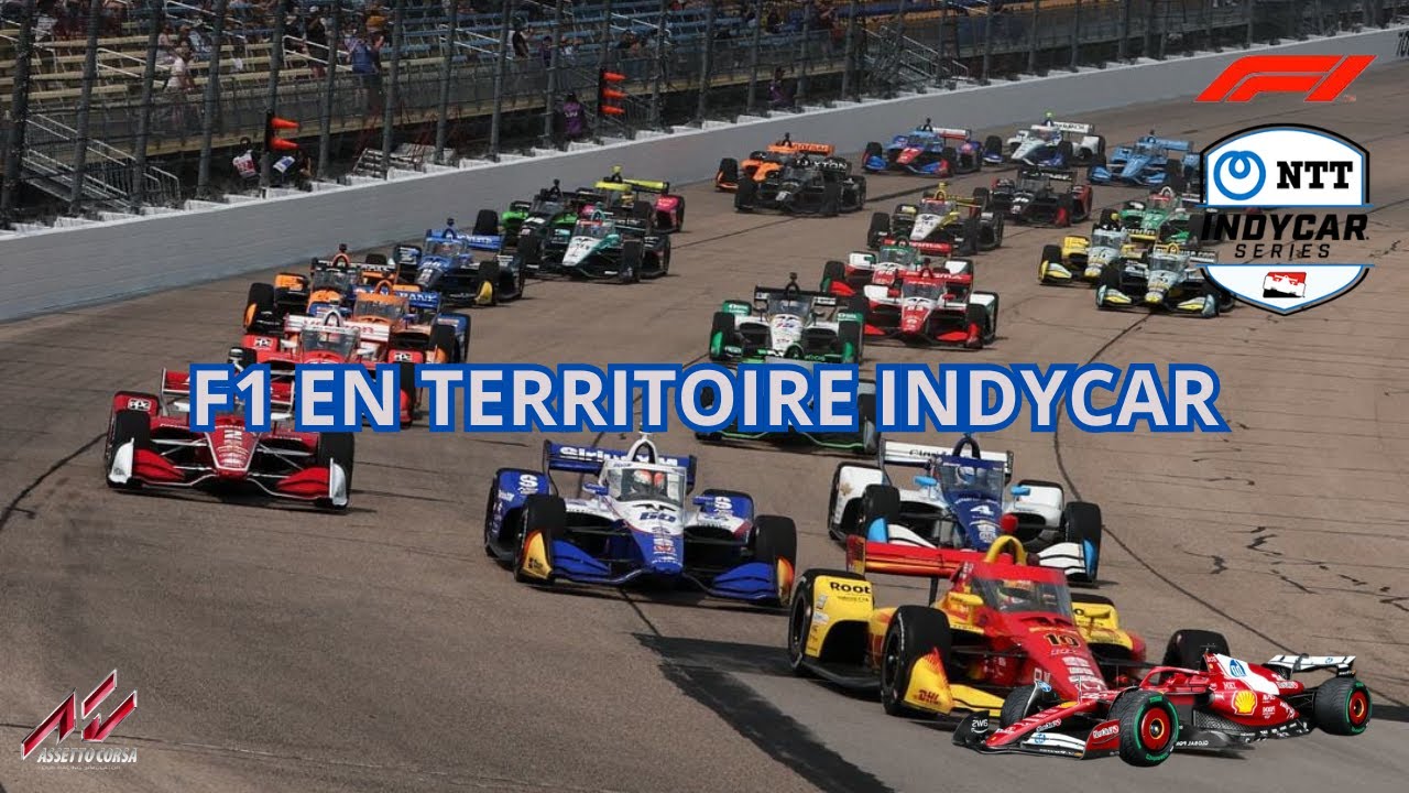 Une F1 sur des circuits faits pour l’IndyCar… | Assetto Corsa