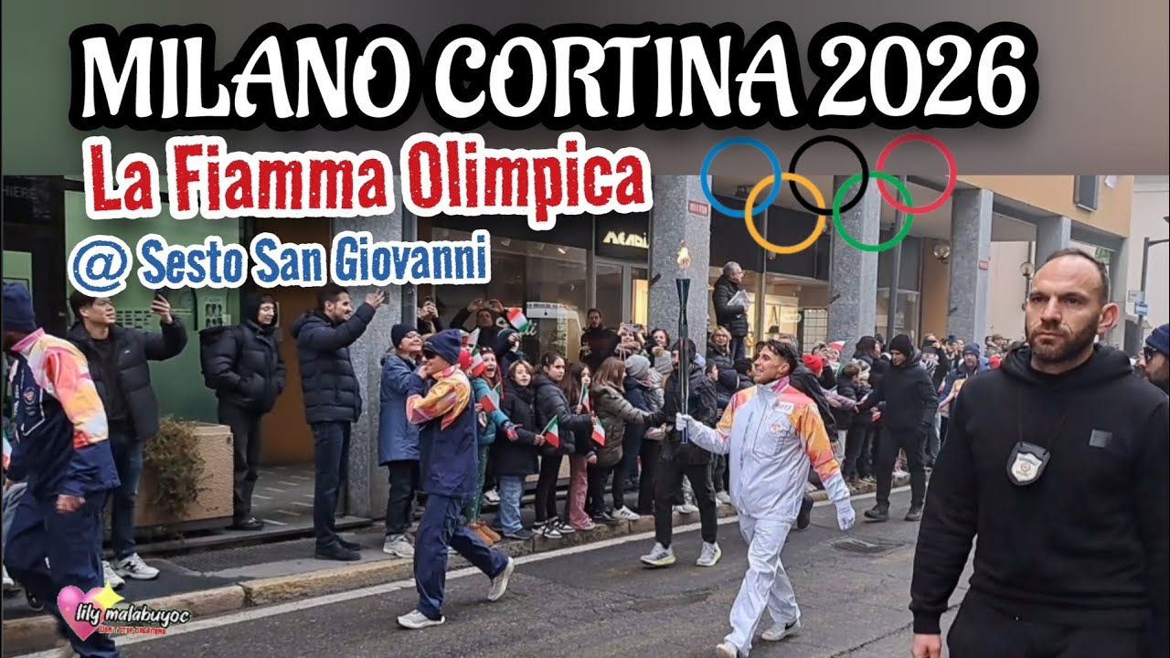 La Fiamma Olimpica Milano Cortina 2026 @sestosangiovanni