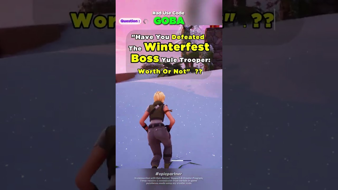 Winterfest event 2025: Yule Trooper boss reward worth it? 