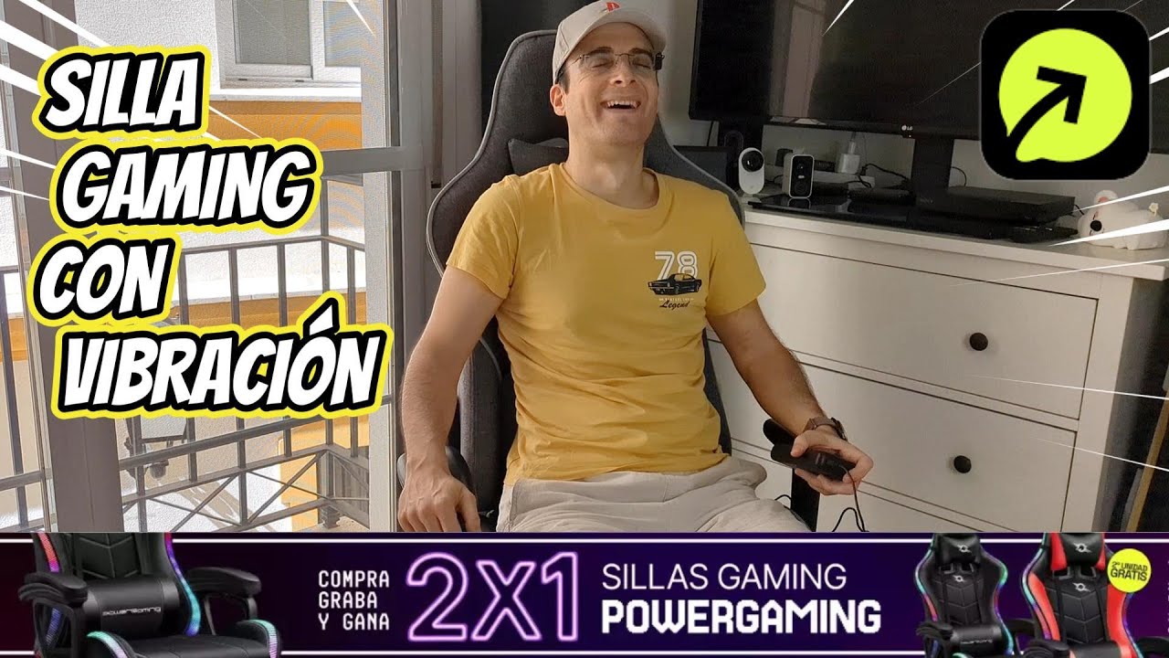 Review PowerGaming Burnout: cómoda, ajustable y con vibración USB