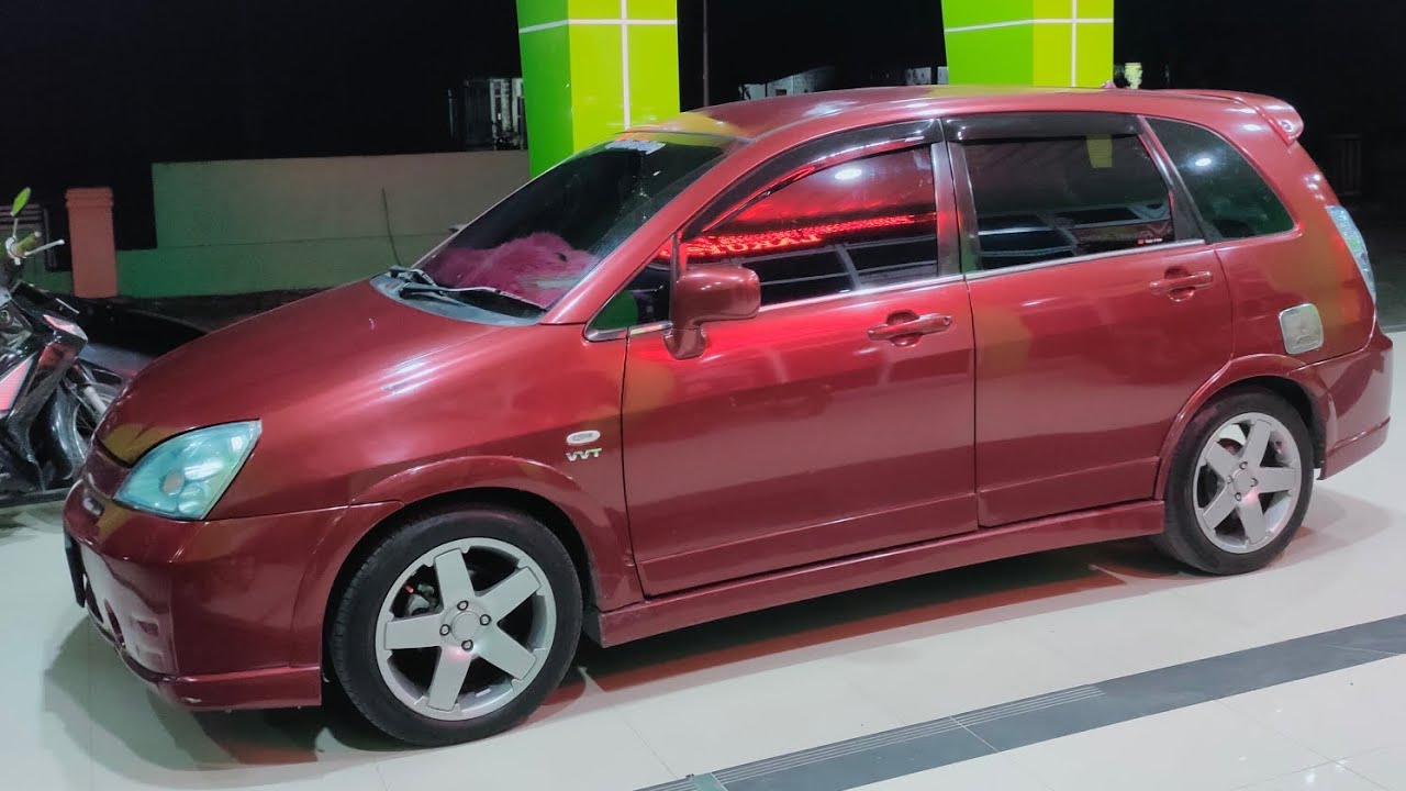 Ganti Oli dan Filter oli mobil Suzuki Aerio 2005 Facelift