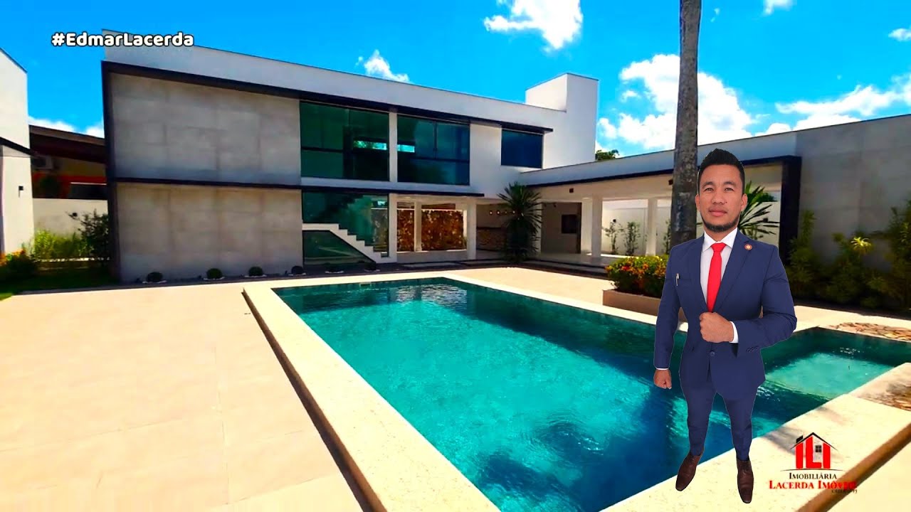 INDISPONIVEL - Jardim Europa, Casa de Cinema na Ponta Negra Manaus, Piscina, 4 suítes + suítes