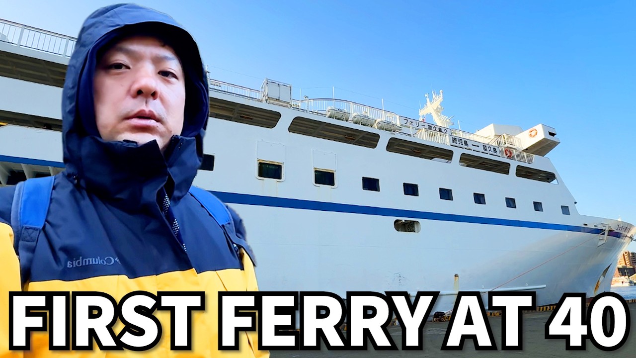 🇯🇵 4 Hours by Ferry to Yakushima  | Traveling from Kagoshima |【Japan Vlog】