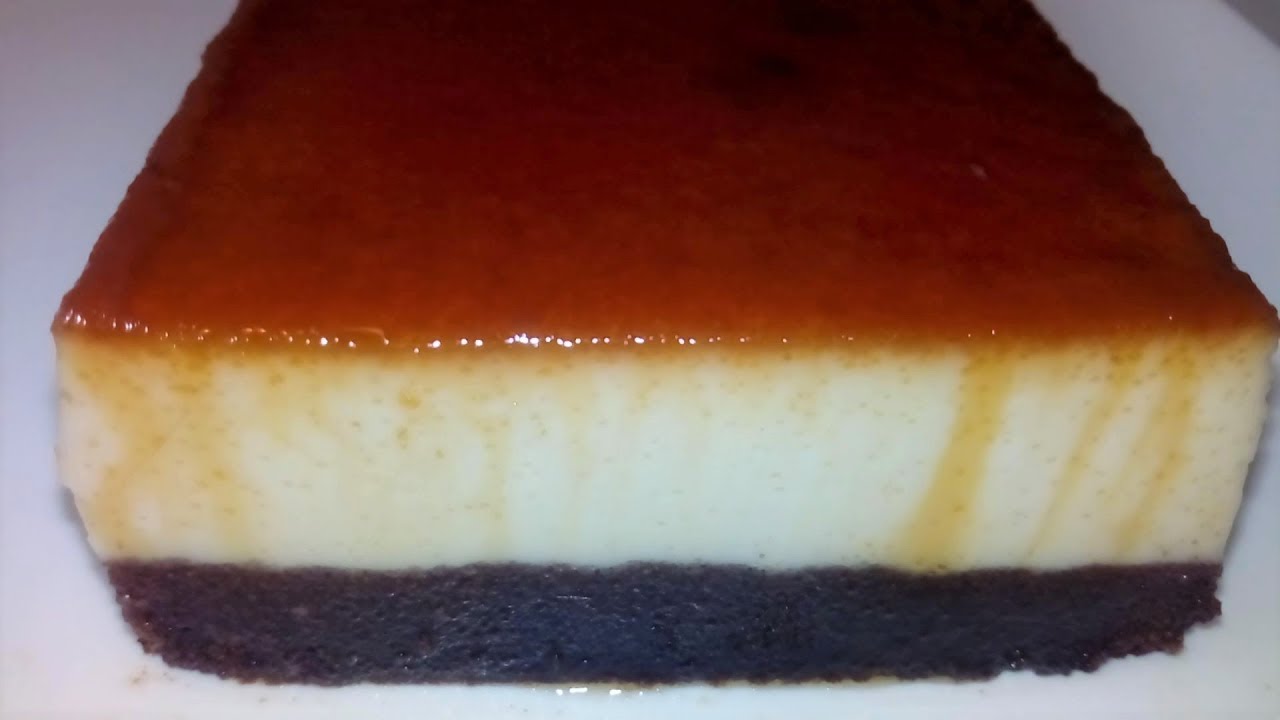 Recette du Gâteau au Chocolat Flan Vanille Caramel Facile