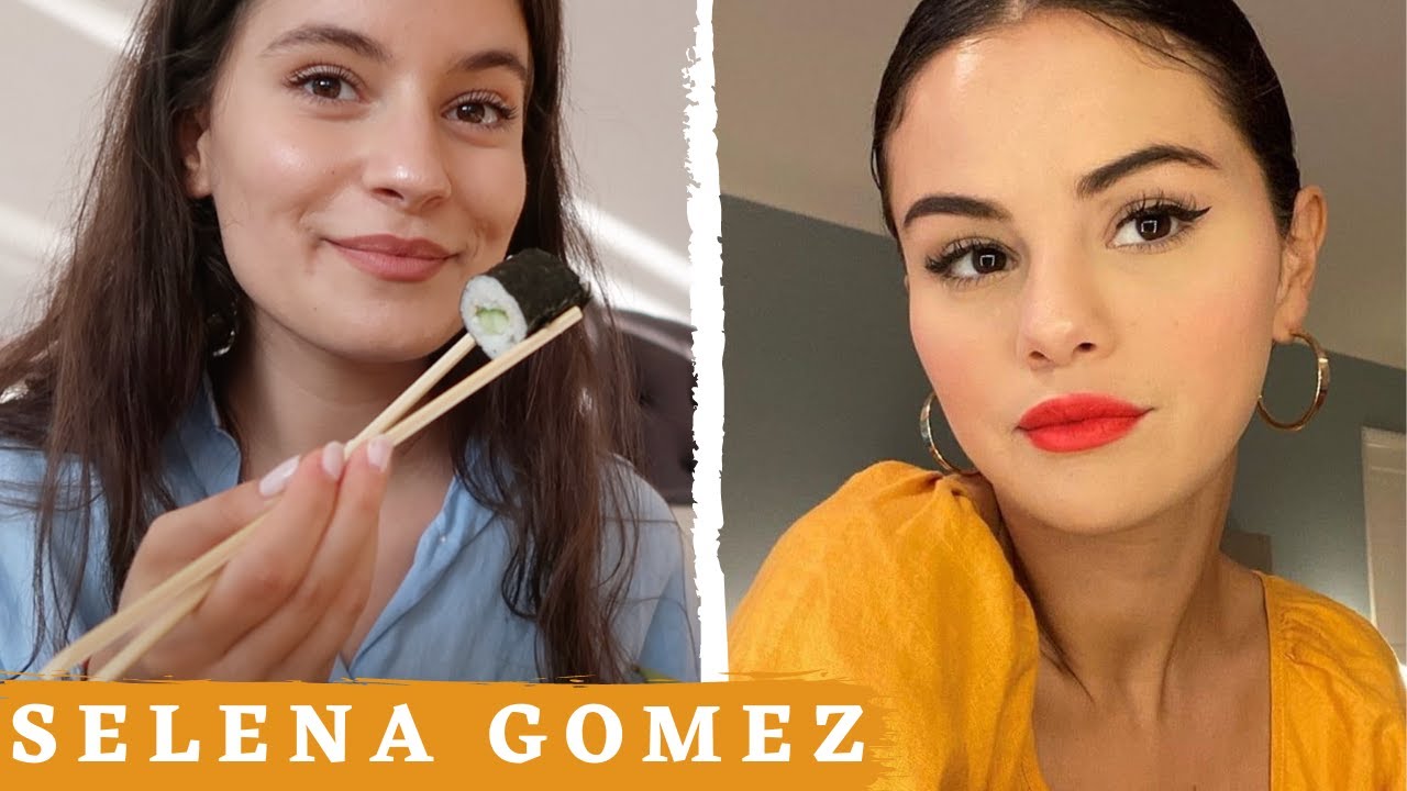 SELENA GOMEZ GİBİ YEDİM!🥕🥦🍣