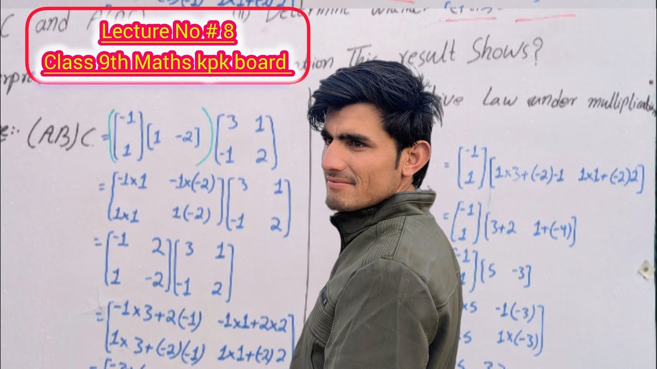 9th class maths lecture No # 08. Kpk March 11, 2026