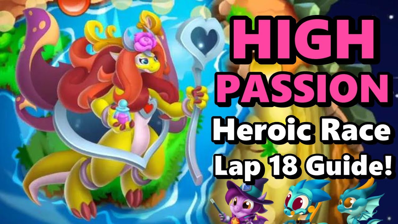 New HIGH PASSION Heroic Race Guide! How to Get to Lap 18 F2P With Minimal Gem Spending! - DC #197