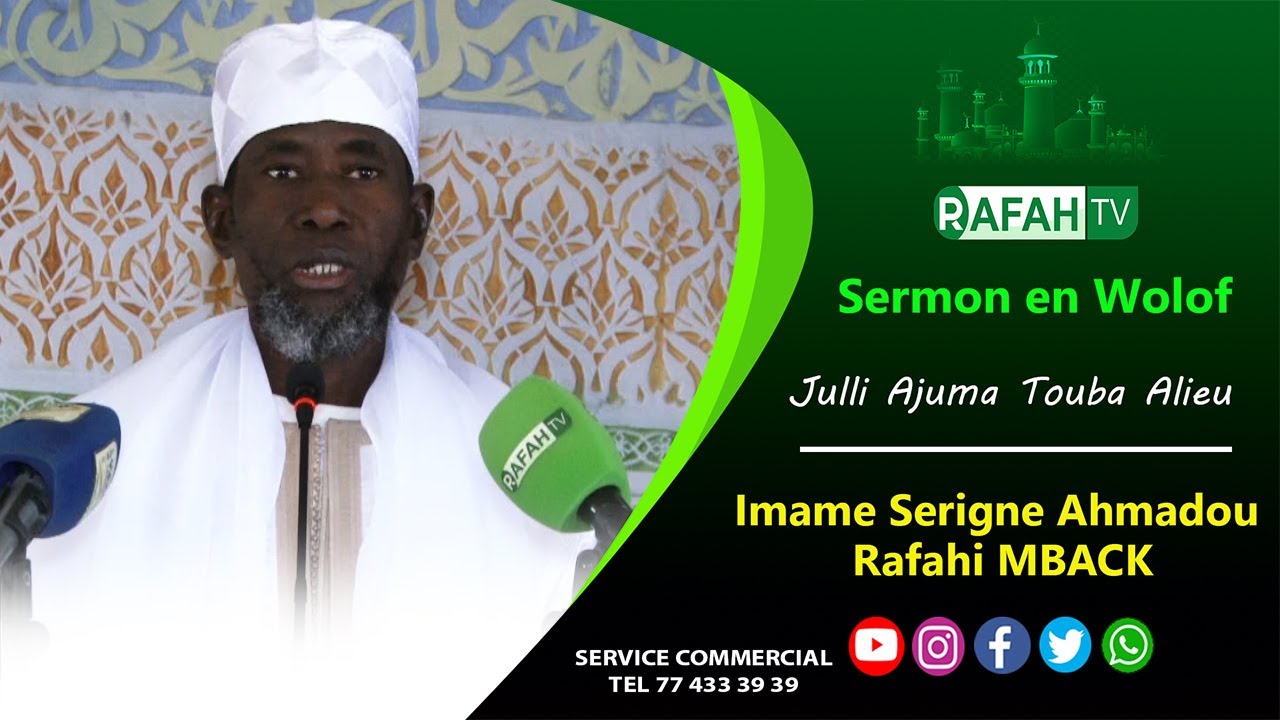 Khoutba Serigne Ahmadou Rafahi Mbacke du 23 Janvier 2026 : Shaaban - Koor
