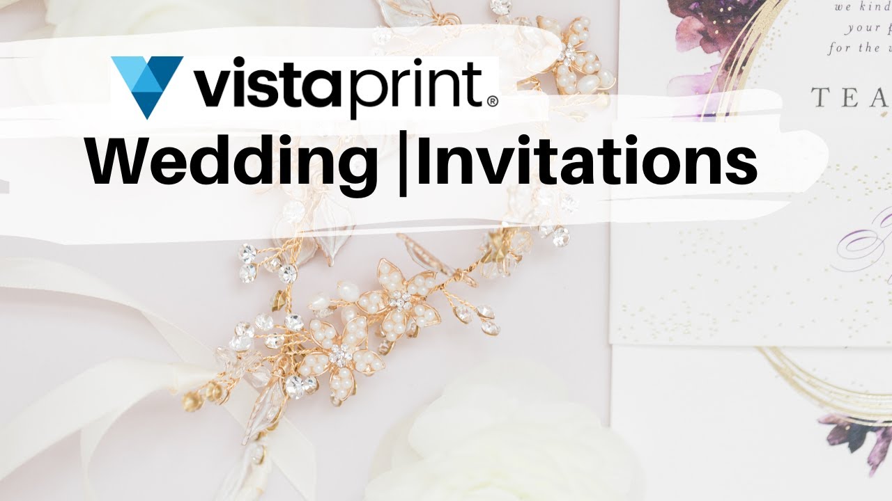 Vista Print Experience | Wedding Invitations
