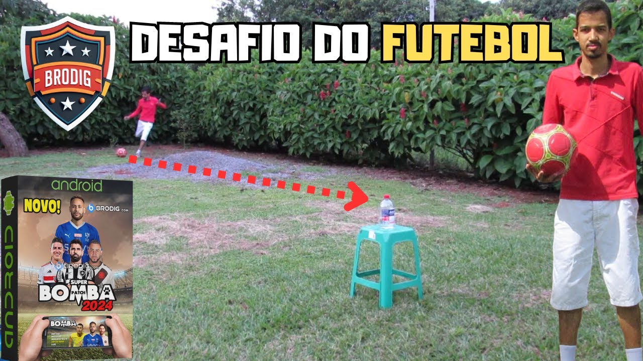 Desafio REAL do Futebol Bomba Patch 2024 Android - Brodig Futebol Club