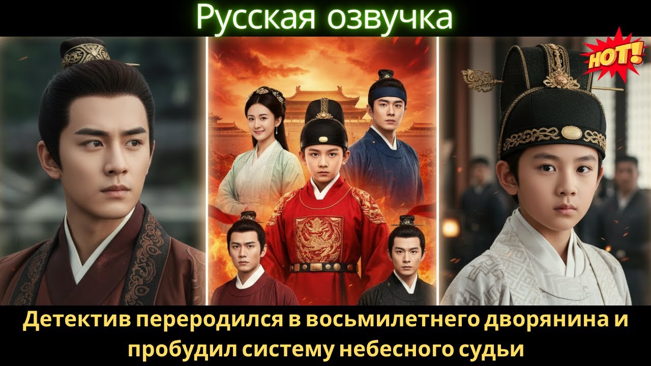 Детектив переродился в восьмилетнего дворянина и пробудил систему небесного судьи #дорама