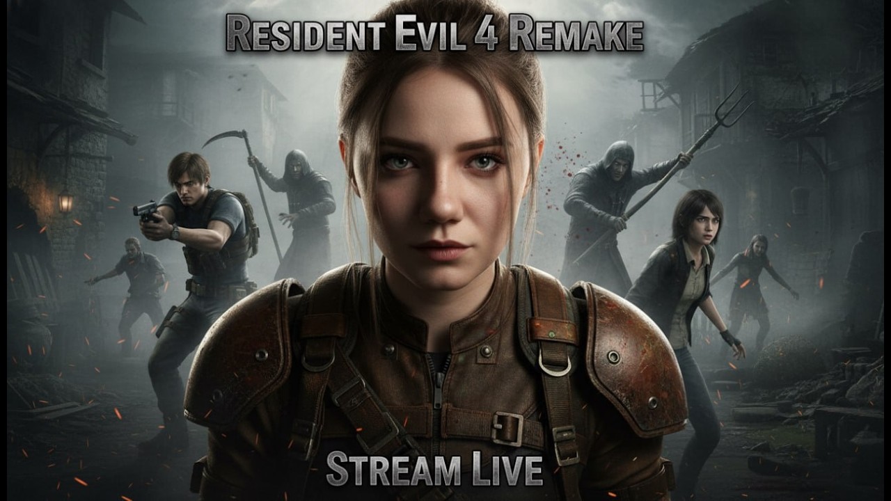 Resident evil 4 |  #shorts #стримерша #residentevil4remake #residentevil4 #residentevil #re4
