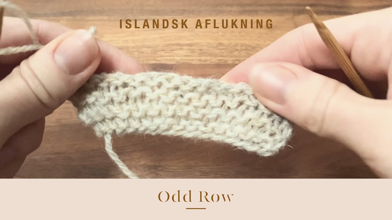Islandsk aflukning - Dansk