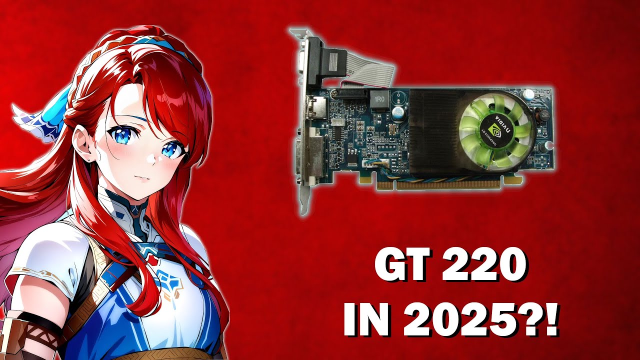 GAMING on an Nvidia GT 220 in 2025? A terrible idea!