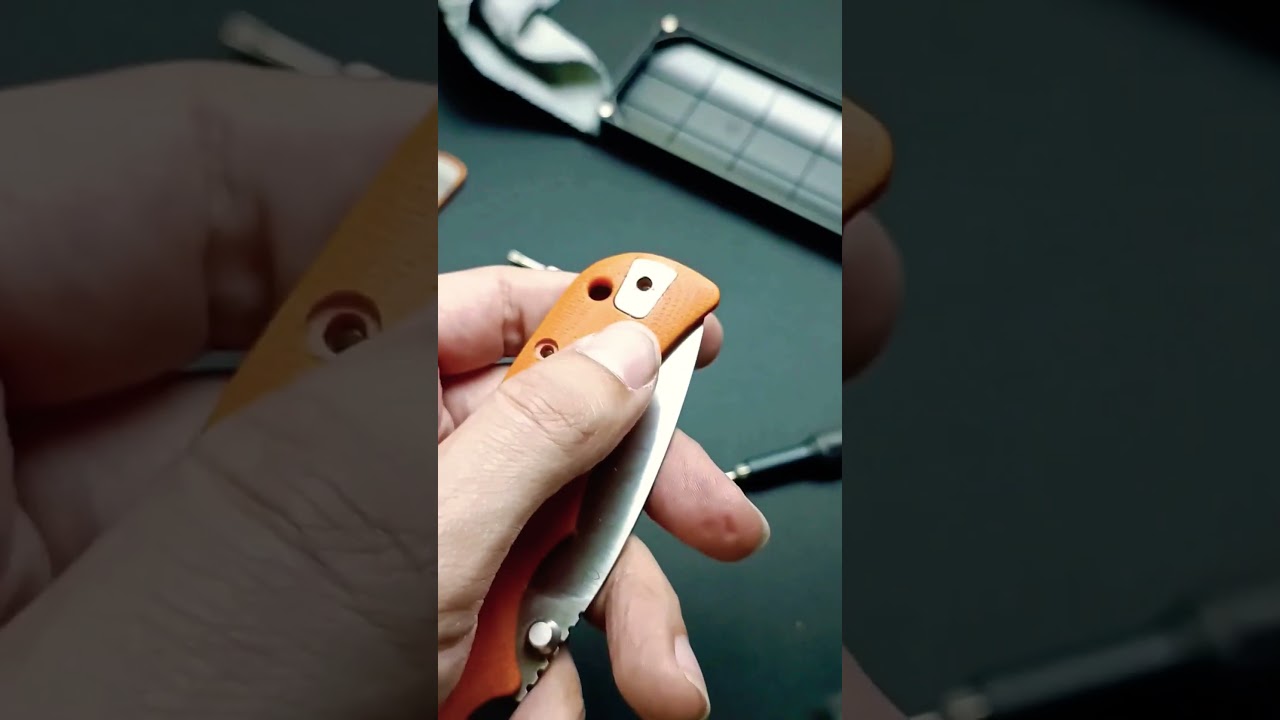Manly City S90V Knife Disassembly
