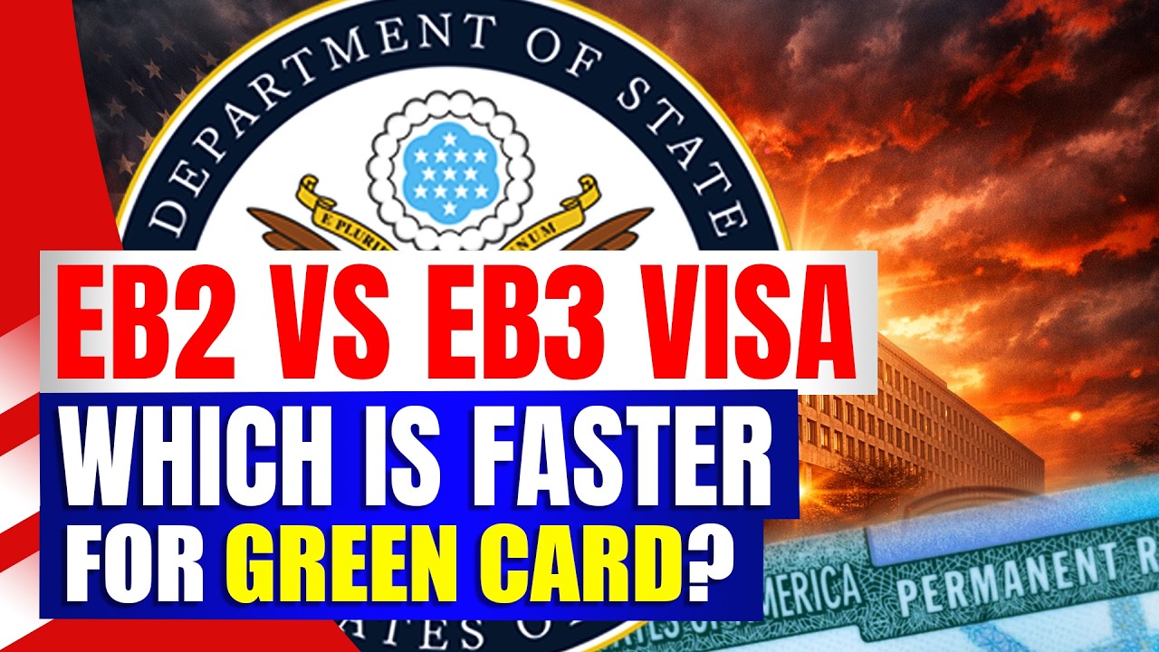 Green Card EB2 или EB3: что быстрее? Ключевые различия и требования, время ожидания и приоритетны...