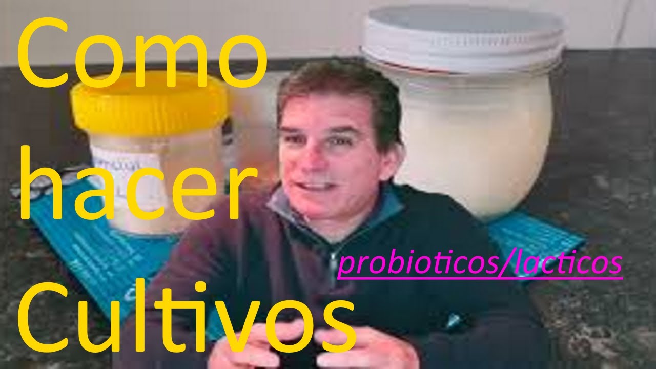 El Doctor Quesero Enseña como preparar cultivos lácticos y probioticos de manera casera