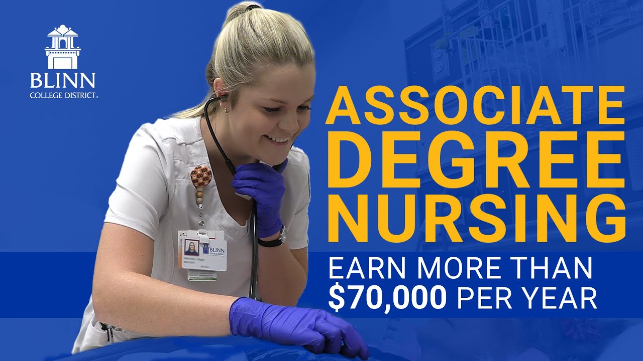 Associate Degree Nursing | Earn More Than $70,000 A Year 🩺