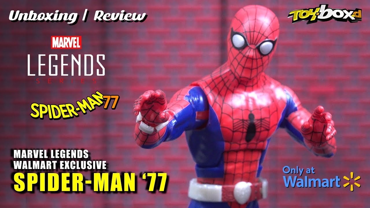MARVEL LEGENDS SPIDER-MAN 77 Walmart Exclusive Unboxing & Review