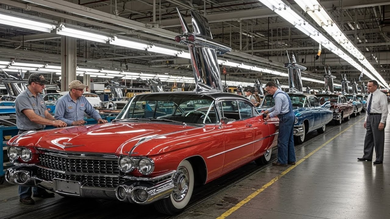 Inside the 1959 Cadillac Factory: How America Built the Car With the Biggest Fins Ever