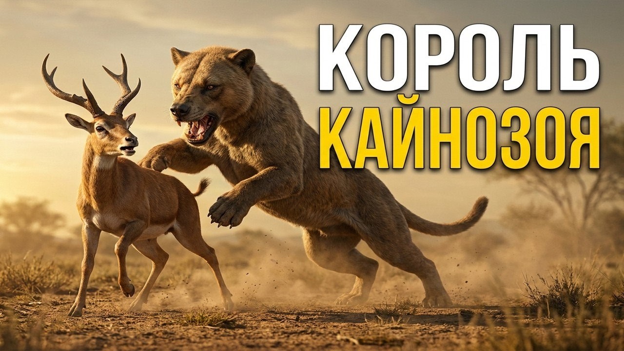 АМФИЦИОН: Хищник Кайнозойской эры, которому НЕ БЫЛО РАВНЫХ