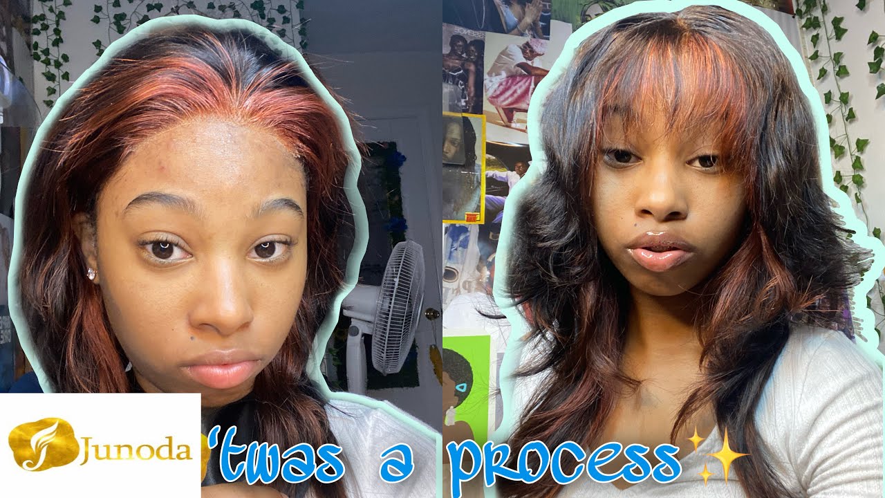 Trying A WOLF CUT On My WIG For The First Time🙈😏ft Junoda Wigs