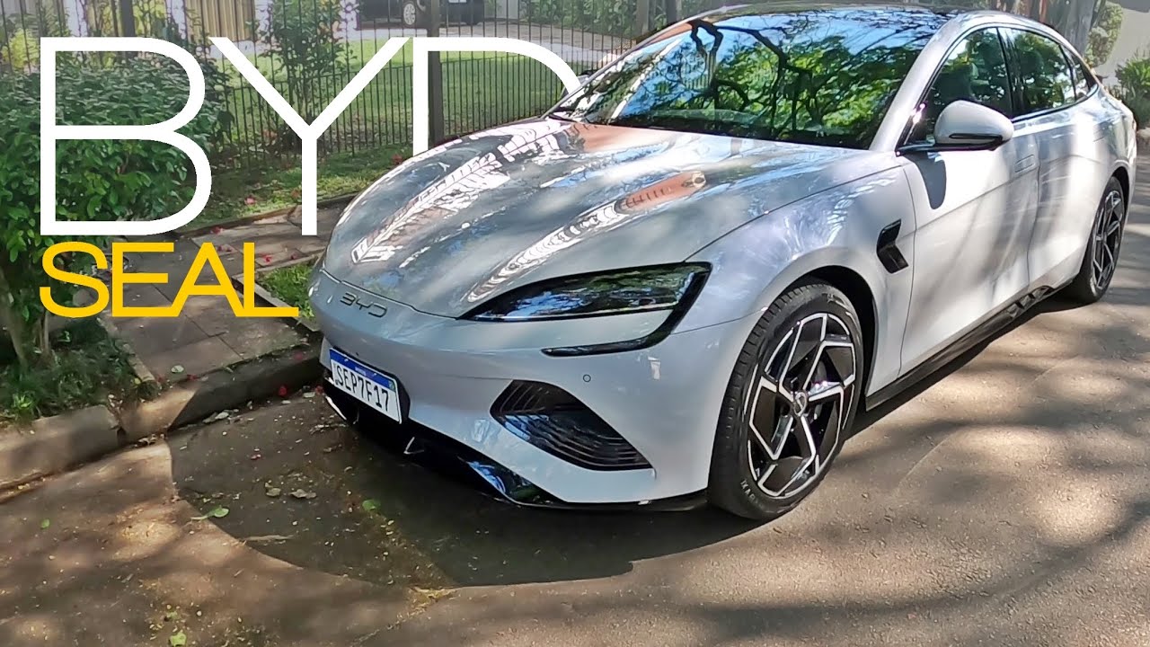 BYD Seal 2024 | O ELÉTRICO COM 531 CV E 0-100 EM 3,8s COM PREÇO DE HÍBRIDO! FIQUEI IMPRESSIONADO!