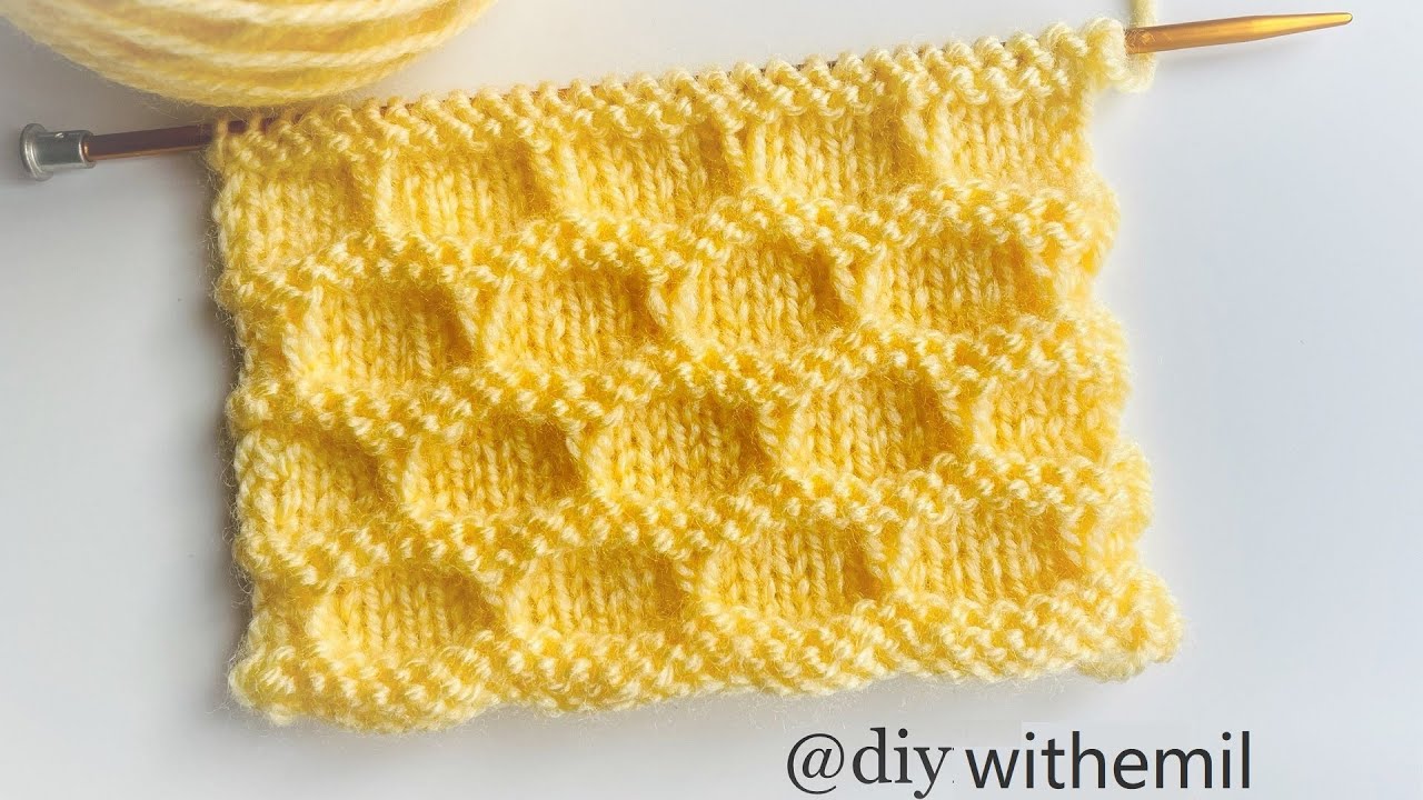 How to knit this beautiful stitch / Tutorial
