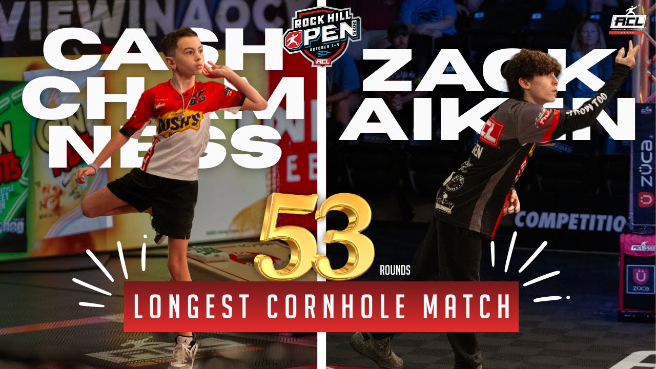53 Rounds of Madness! Cash Chamness vs Zack Aiken | Rock Hill Open Final (Record-Breaking Match)