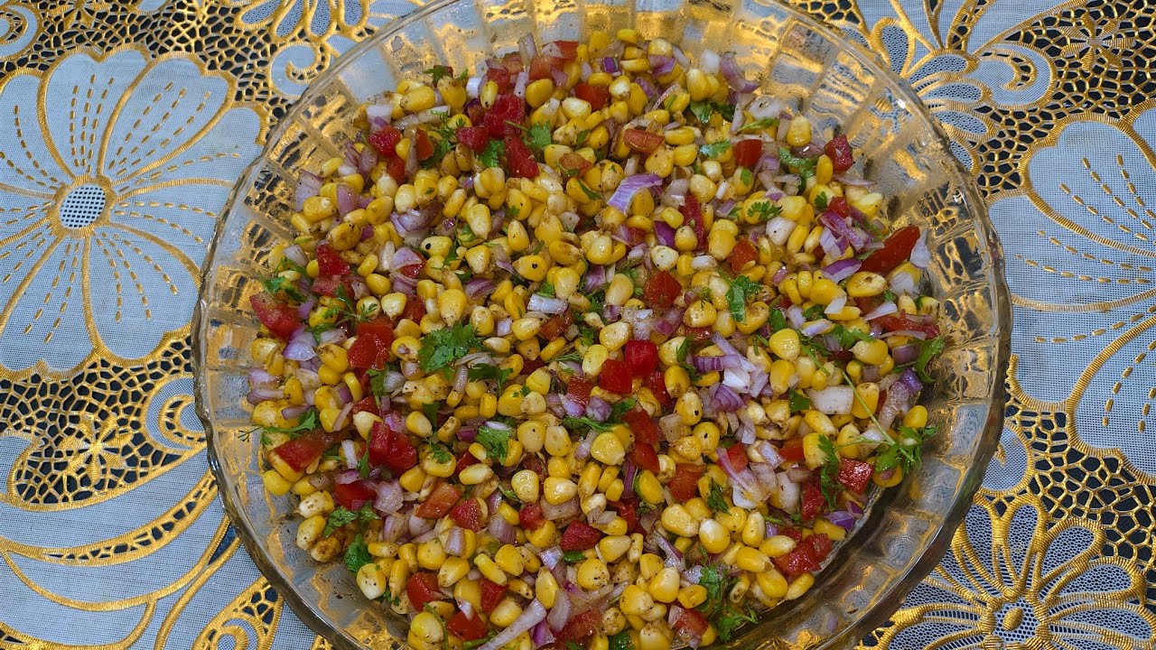 Masala Sweet Corn Recipe | Street Style Sweet Corn | Easy & Quick Corn Snack