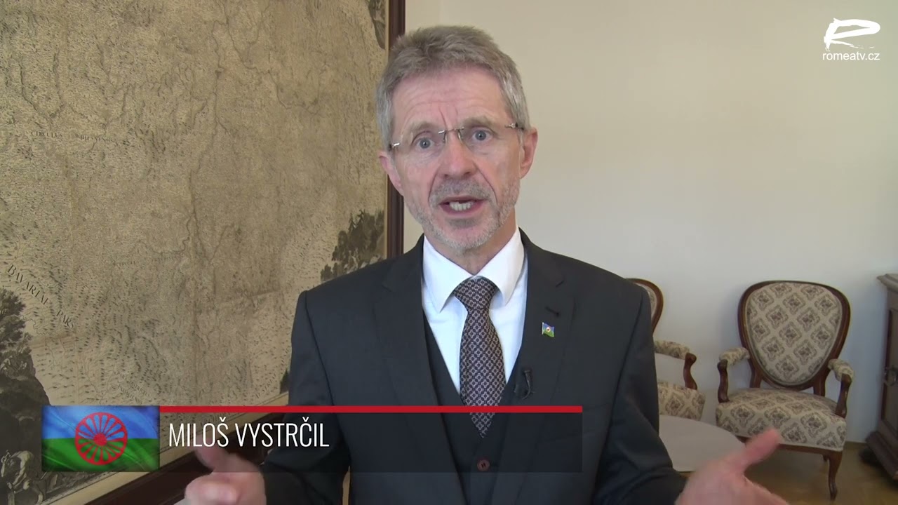 Předseda Sen&aacute;tu Parlamentu ČR Milo&scaron; Vystrčil pro ROMEA TV k Mezin&aacute;rodn&iacute;mu dni Romů