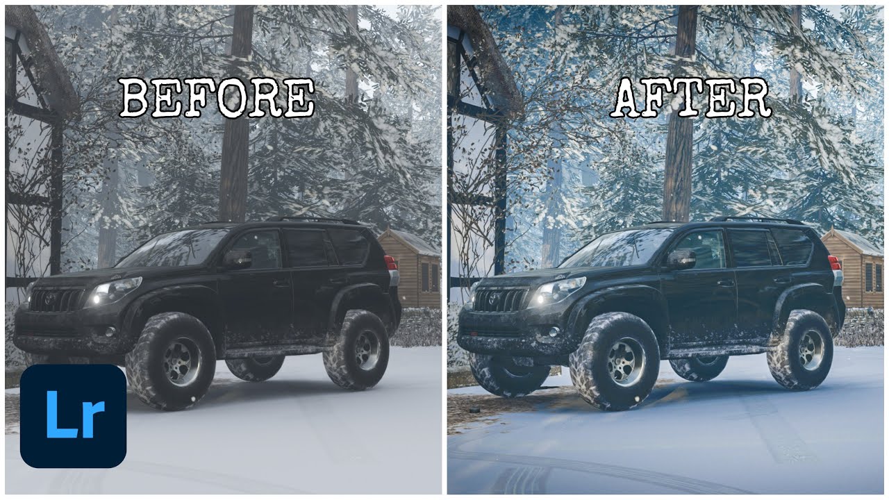 EDITING CAR PHOTOS WITHIN ONE MINUTE | lightroom simple editing trick