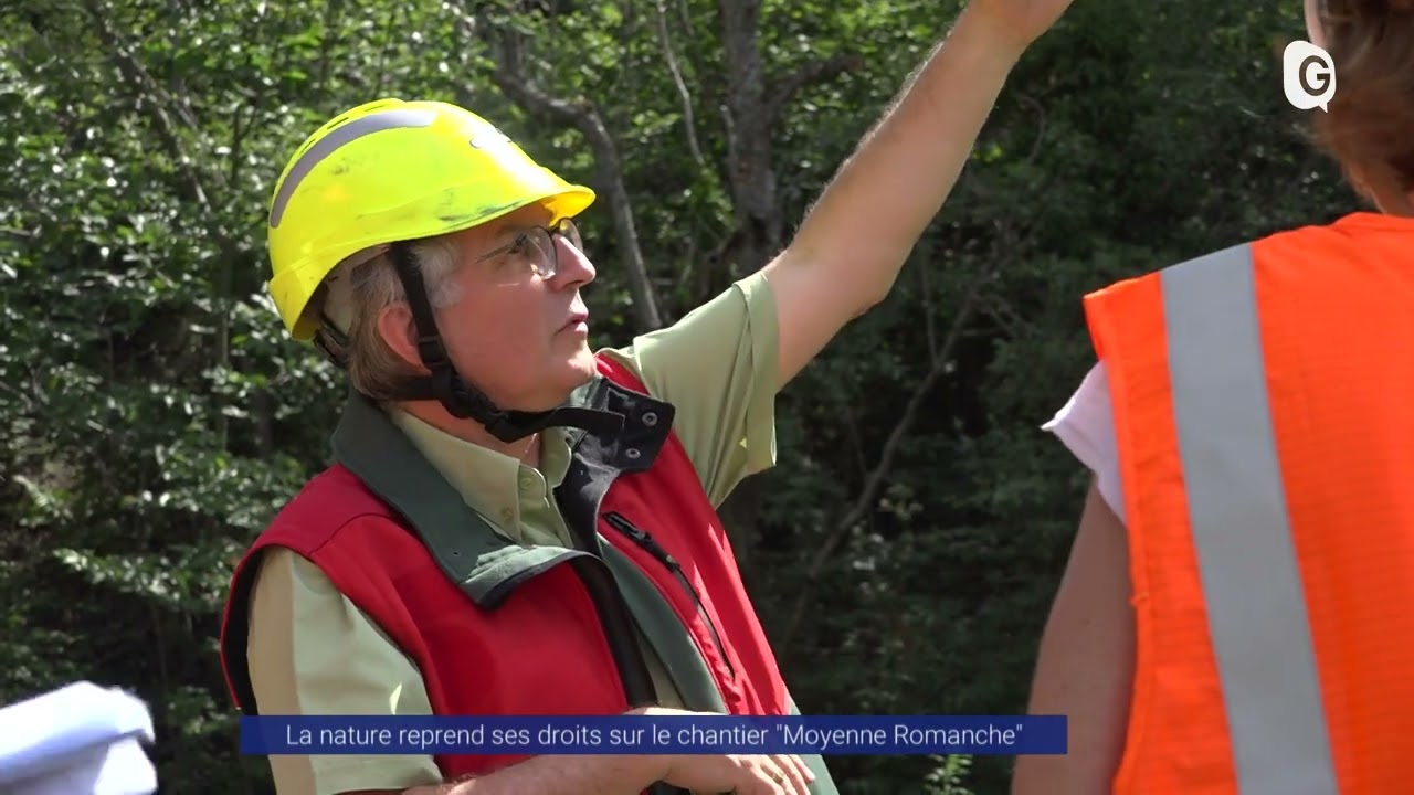 Reportage - La nature reprend sa place sur le chantier 