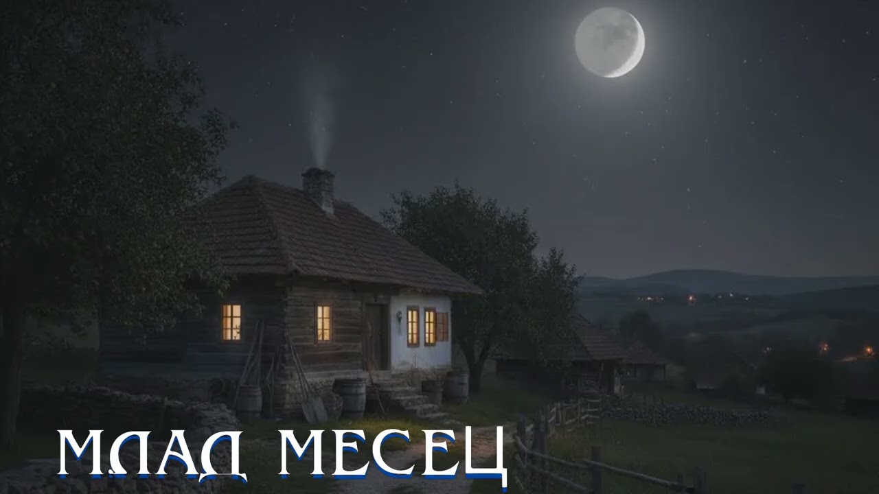 Mlad meseče,druže stari