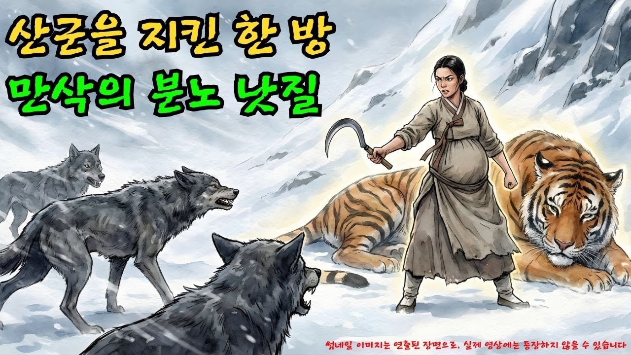 만삭의 여인이 산군(山君)을 살려주자 벌어진 기적 같은 일 | 야담 |옛날이야기 |민담 |전설 | 설화