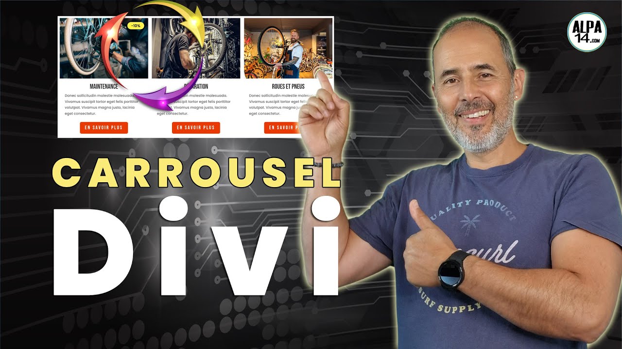 Divi : Créer un carrousel WordPress efficace avec Supreme Card Carousel | Tutoriel complet