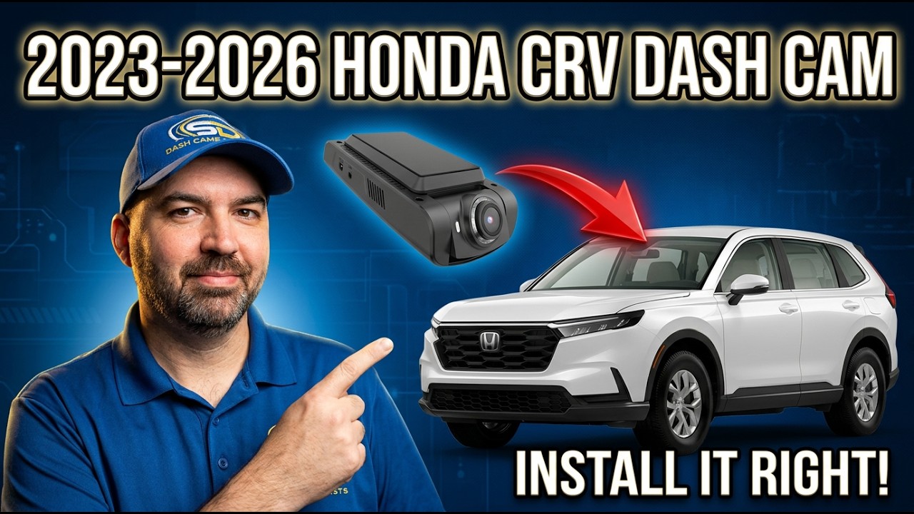 Профессиональная установка видеорегистратора Honda CRV | Safe Drive Solutions
