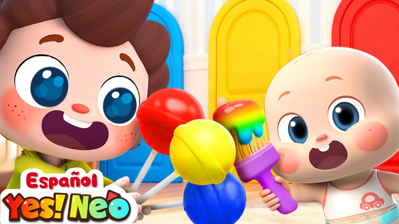 Bebés de Colores, ¿Dónde Están? | Yes! Neo - Canciones y Caricaturas para Niños