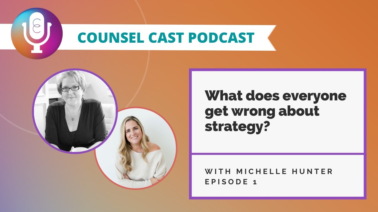 EP001 - What does everyone get wrong about strategy? with Michelle Hunter