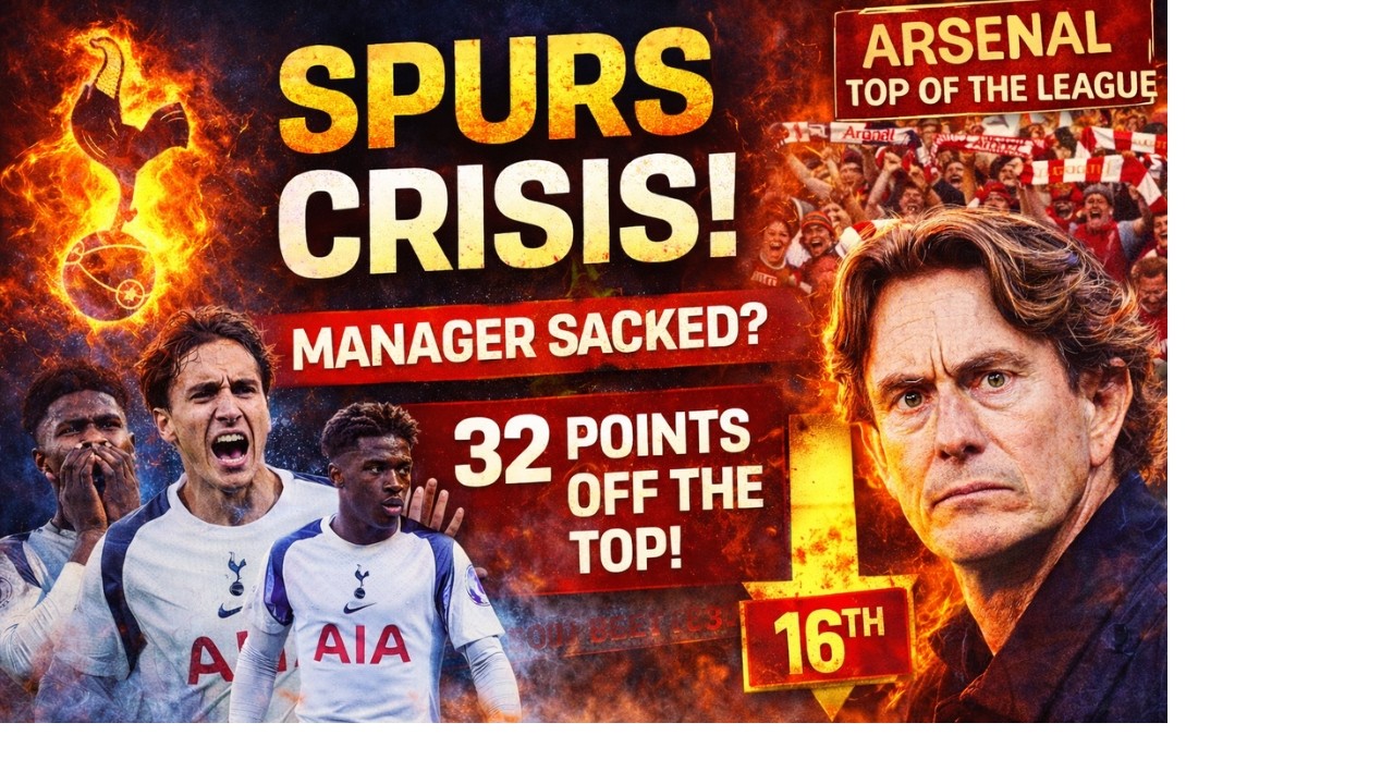 Tottenham Fighting Relegation! How Happy Are The Arsenal Fans?