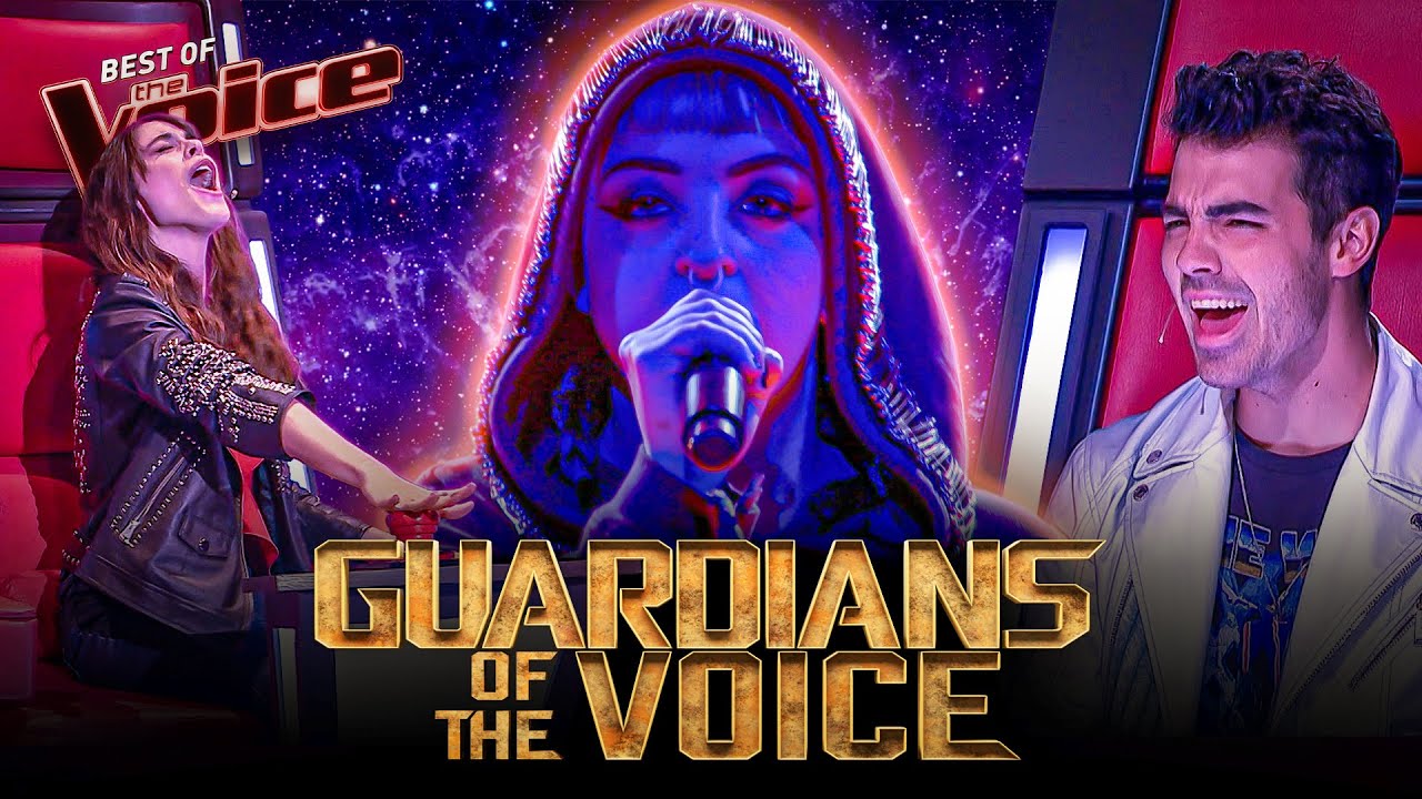 Awesome Songs from GUARDIANS OF THE GALAXY Vol. 1-3 on The Voice | Top 10